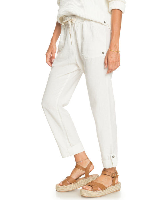 Watersports Pants-Snow — The REAL On Roxy Seashore White