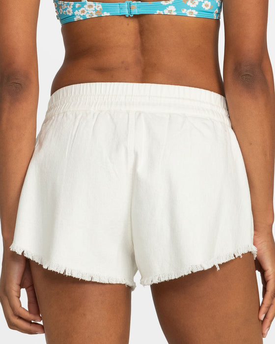 Roxy Scenic Route Shorts-Egret