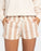 Roxy Oceanside YD Shorts-Camel Sandy Stripe