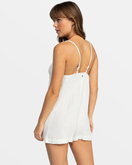 Roxy Sunshine Haze  Romper-Egret