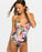 Roxy PT Beach Classics Fashion One Piece-Anthracite Moody Tropical