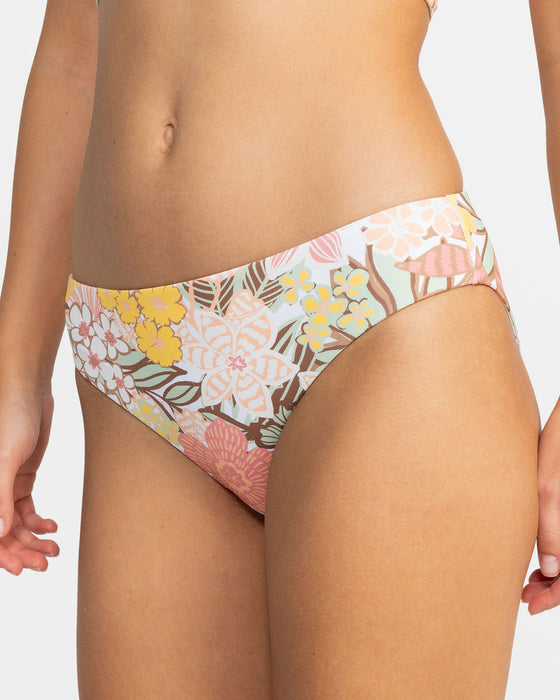 Roxy Playa Paradise Hipster Bottom-White Viva La Vida