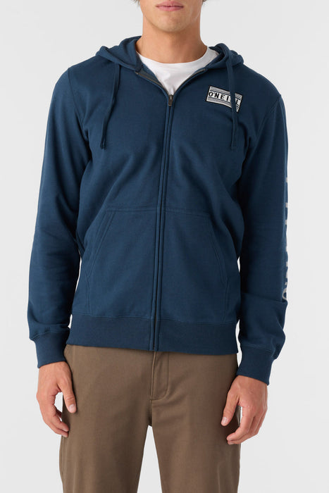 O'Neill Fifty Two Zip Sweatshirt-Midnight Navy