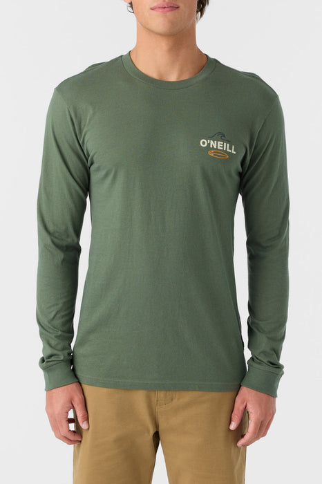 O'Neill Rip Tide Long Sleeve L/S Tee-Dark Olive