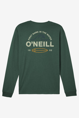 O'Neill Rip Tide Long Sleeve L/S Tee-Dark Olive