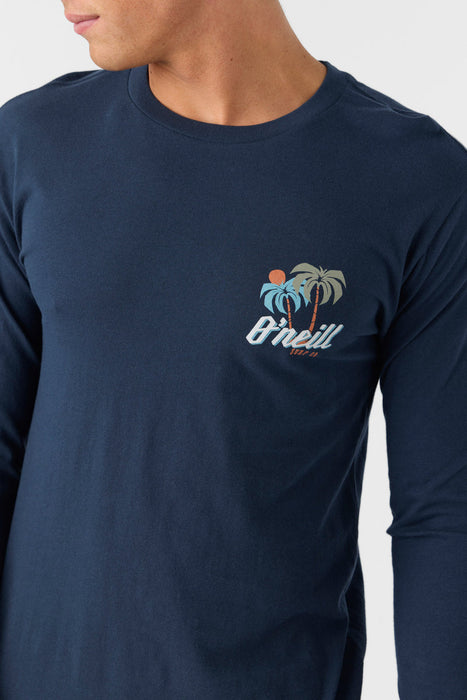 O'Neill Steadfast Long Sleeve L/S Tee-New Navy