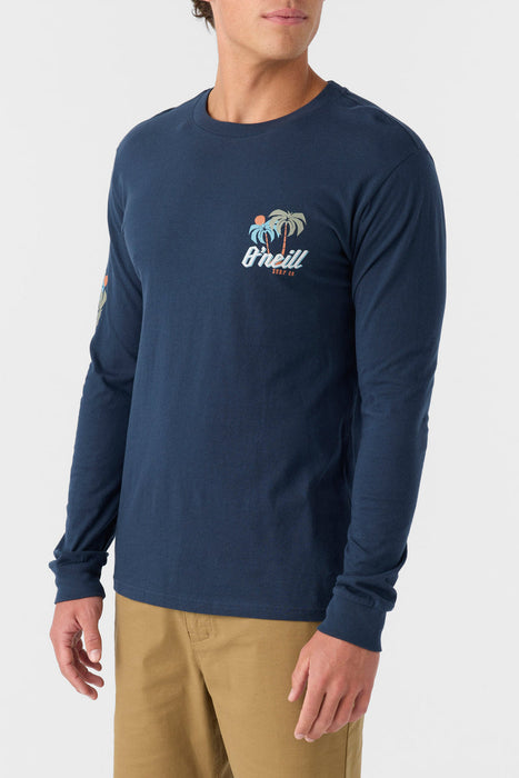 O'Neill Steadfast Long Sleeve L/S Tee-New Navy