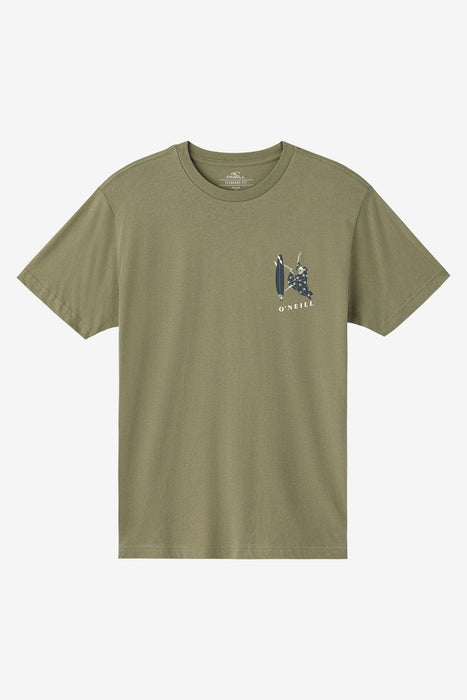 O'Neill Nosepick Tee-Deep Lichen Green