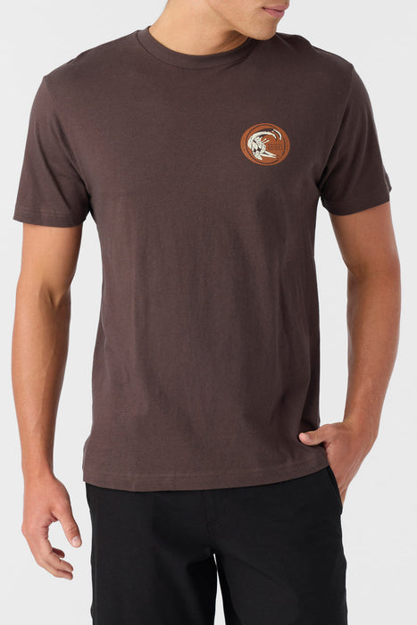 O'Neill Reverbaration Tee-Seal Brown