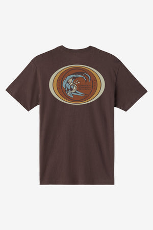 O'Neill Reverbaration Tee-Seal Brown