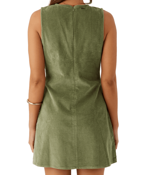 O'Neill Poppy Dress-Oil Green