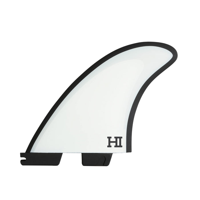 FCS II Harley Mid PC Tri/Quad Fin Set-Black-Large