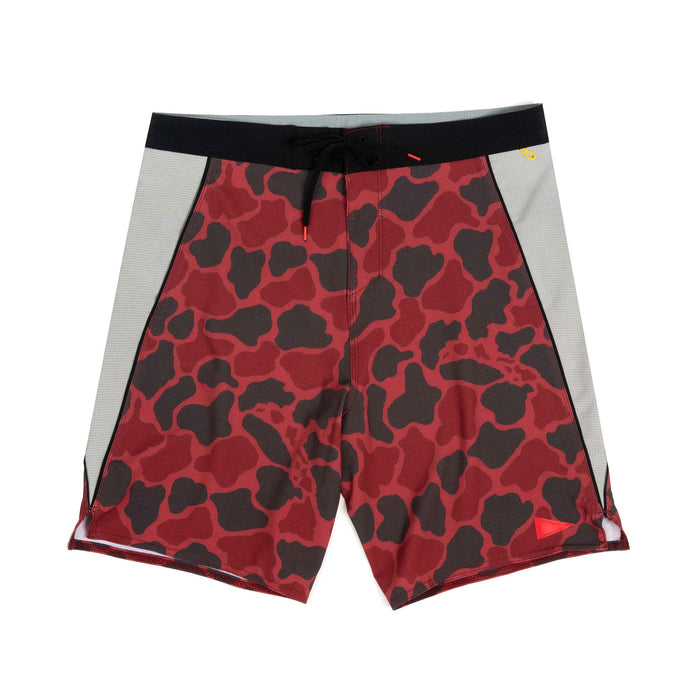 Florence Marine X F1 Airtex Gamma Boardshorts-Maroon Camo