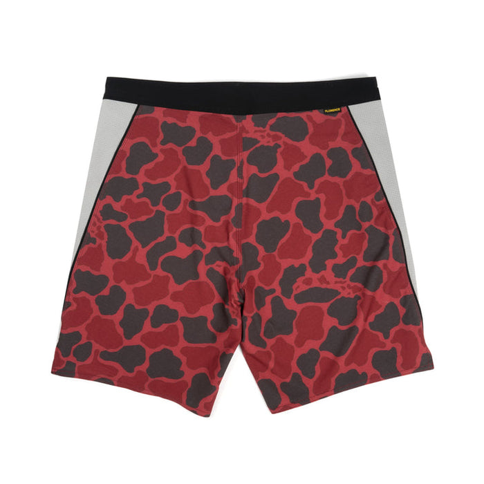 Florence Marine X F1 Airtex Gamma Boardshorts-Maroon Camo