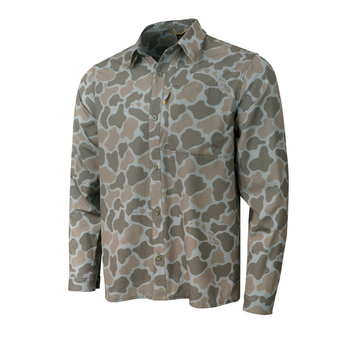 Florence Marine X Airtex Expedition  L/S Shirt-Burnt Olive Camo