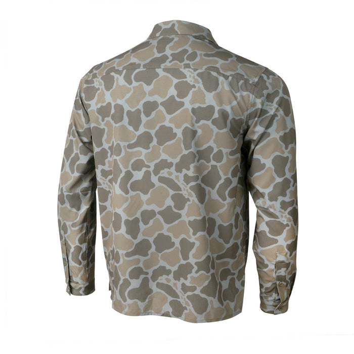 Florence Marine X Airtex Expedition  L/S Shirt-Burnt Olive Camo