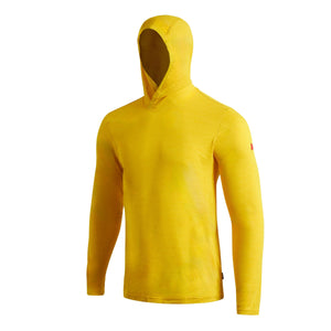 Florence Marine X Airtex Hooded L/S Shirt-Yellow