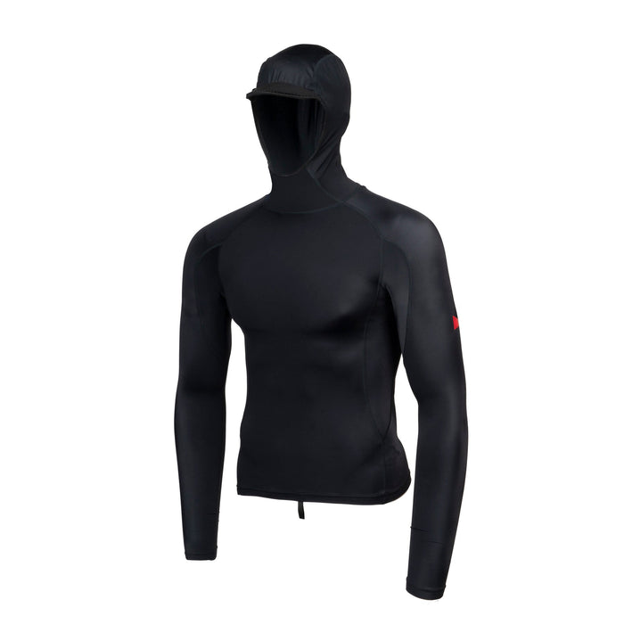 Florence Marine X Standard Issue Hooded Rashguard-Black