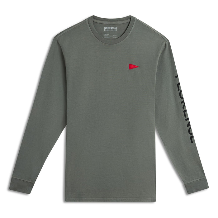 Florence Marine X Florence L/S Shirt-Dark Sage