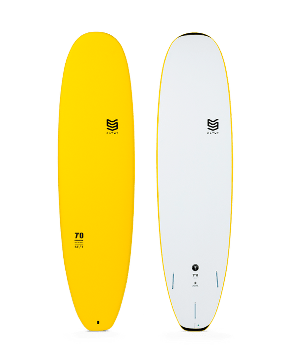 Flowt Premium Performance Soft Top 7'0"-Yellow