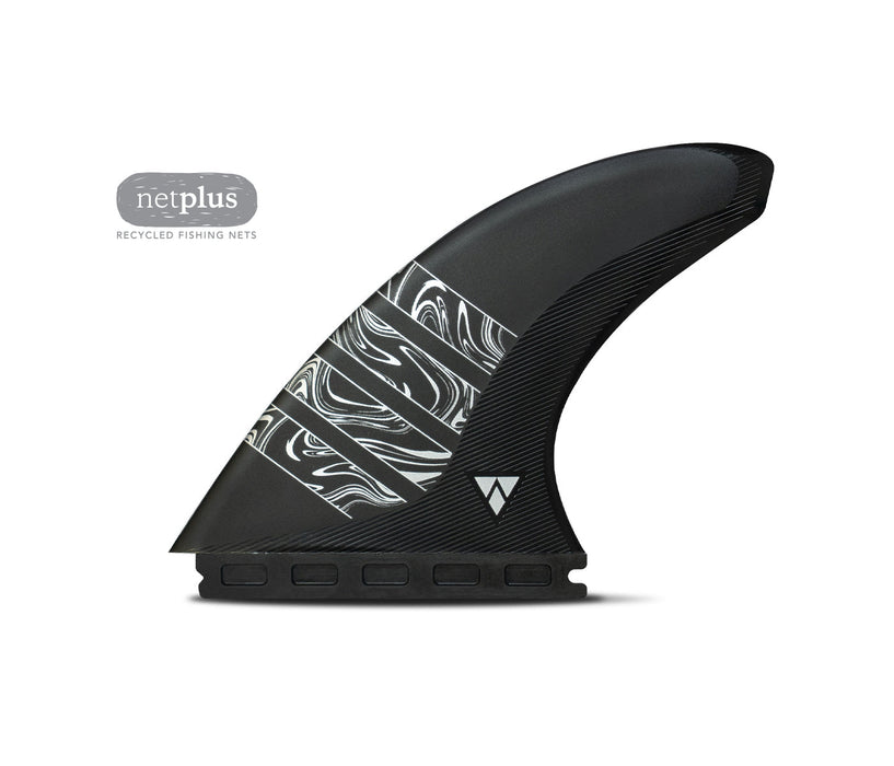 Futures Alpha Vector 3/2 Tri/Quad Fin Set-Carbon/Silver-Large