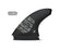 Futures Alpha Vector 3/2 Tri/Quad Fin Set-Carbon/Silver-Large