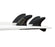 Futures Alpha Vector 3/2 Tri/Quad Fin Set-Carbon/Gold-Medium