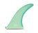 Futures Zack Flores Fiberglass Single Fin-Mint Green-9.5"