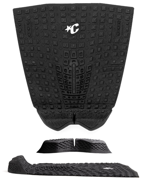 Creatures Proto 1.4 Pin Tail Traction Pad-Eco Black-Out Platinum