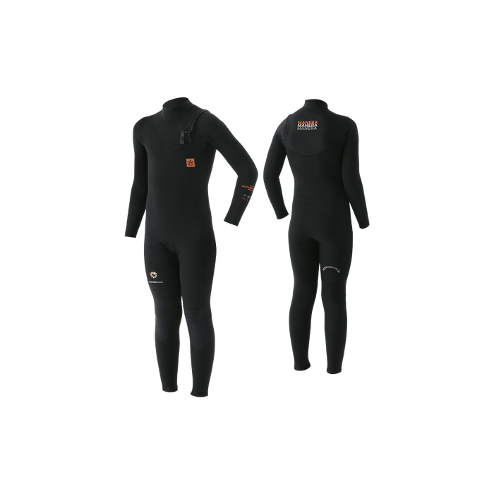 Manera Seafarer Groms 4/3 FZ Wetsuit-Black