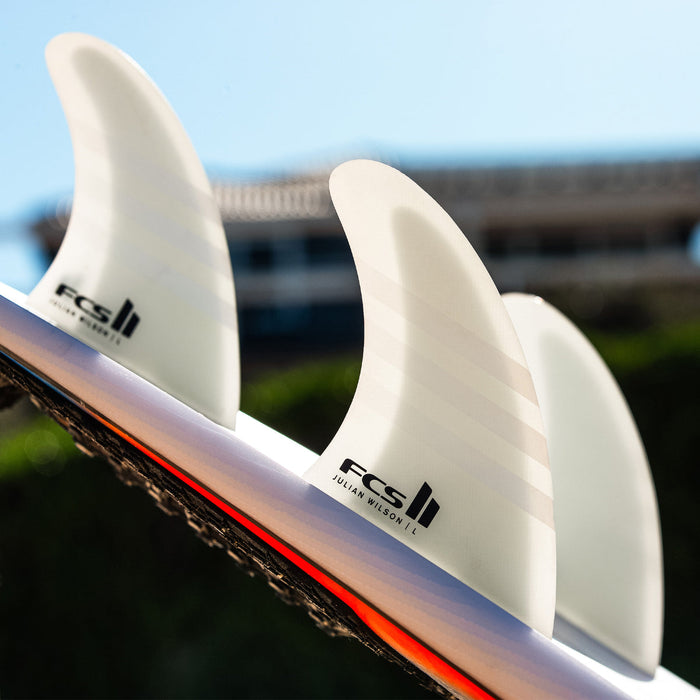 FCS II JW PC Tri Fin Set-White/White