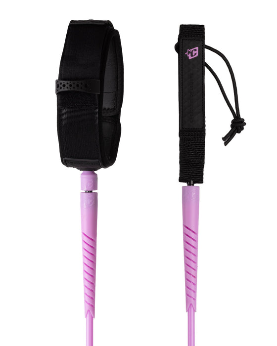 Creatures Reliance Longboard Knee Slim Fit Leash-Guava Black-9'0"