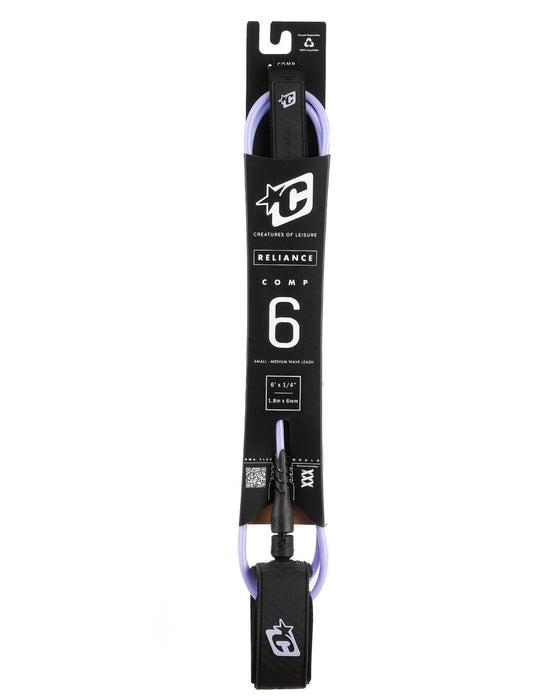 Creatures Reliance Pro Leash-Purple Haze Black-6'0"