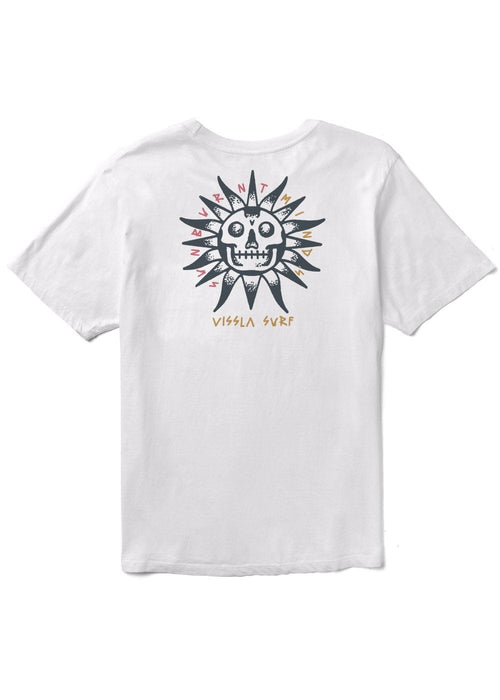 Vissla Burnt Up Organic Tee-White