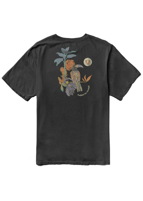 Vissla Jungle Jams Organic Tee-Phantom