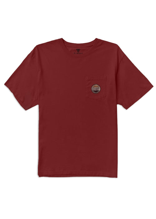 Vissla Supply Premium Tee-Fired Brick