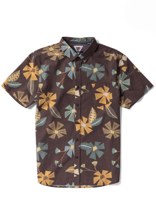 Vissla Tribal Tropics Eco SS Shirt-Java