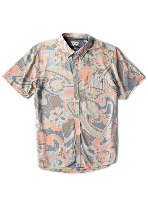 Vissla Groove Move Shirt-Coral Fade