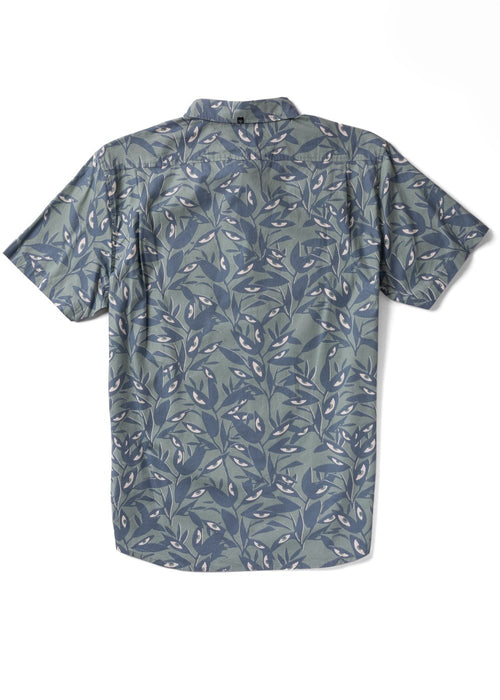 Vissla Floravision Eco SS Shirt-Light Sage