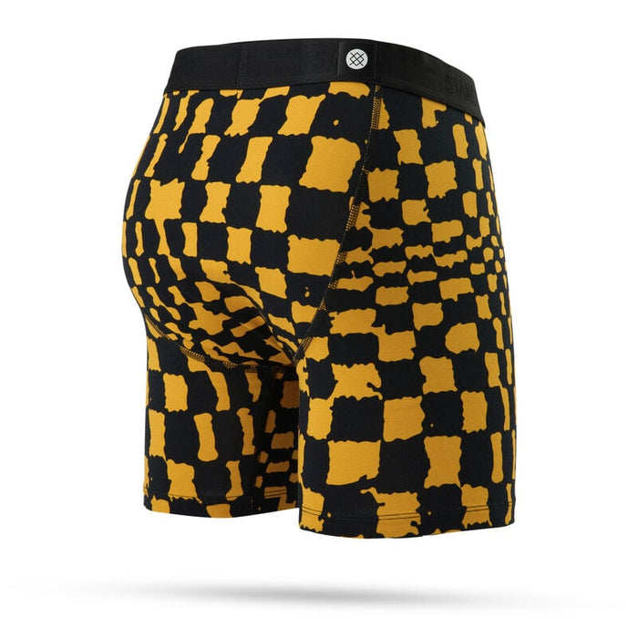 Stance Warp Check Boxer Brief-Gold