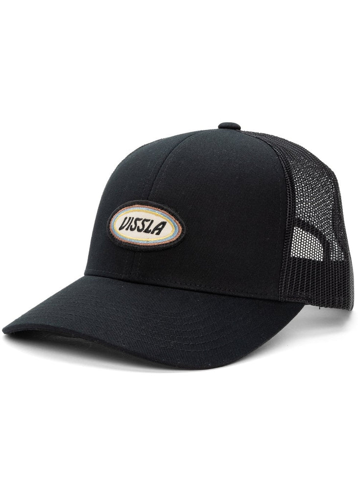 Vissla Trip Out Eco Trucker Hat-Black — REAL Watersports