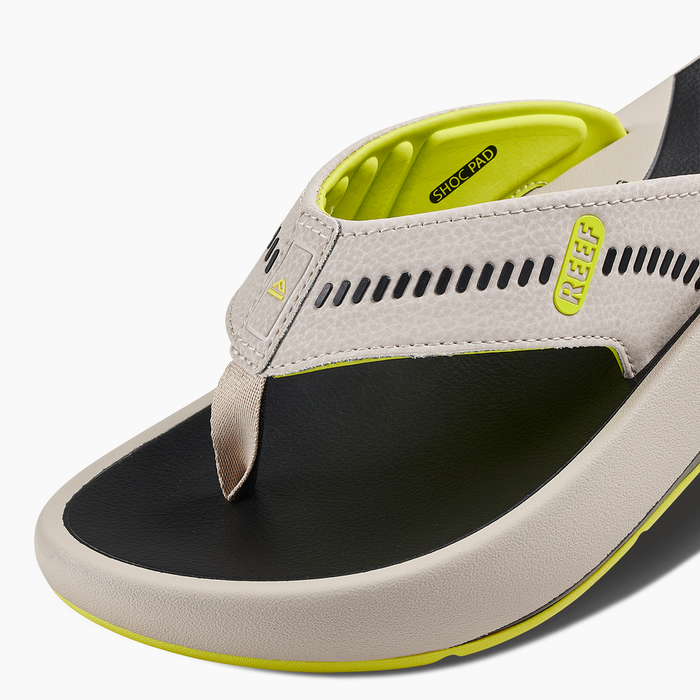 Reef Swellsole Cruiser Sandal-Grey/Lime