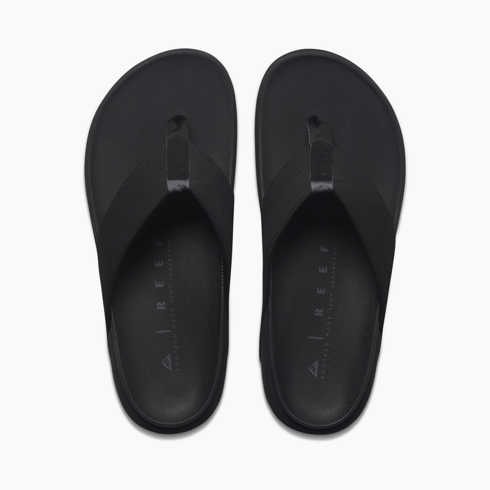 Reef The Raglan Sandal-Black/Gum