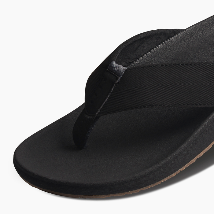 Reef The Raglan Sandal-Black/Gum