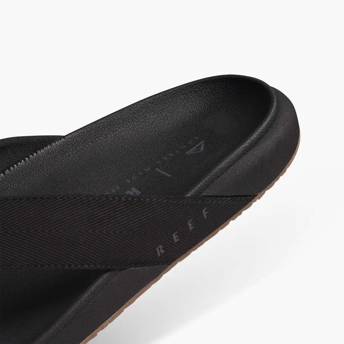 Reef The Raglan Sandal-Black/Gum