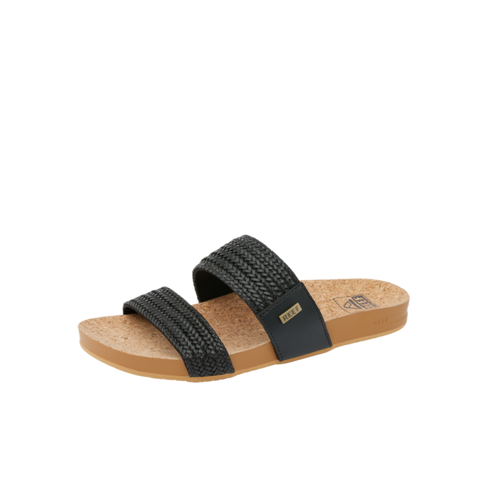 Reef Vista Braid II Sandal-Black/Cork