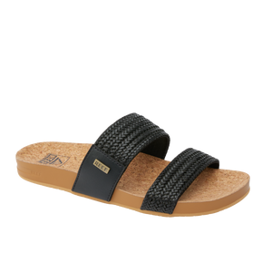 Reef Vista Braid II Sandal-Black/Cork