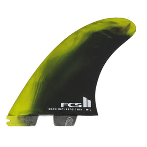 FCS II MR PC 2+1 Fin Set-Cyber Lime/Black