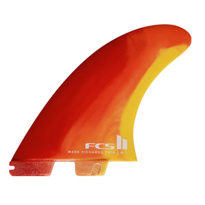 FCS II MR PC 2+1 Fin Set-Sunset Swirl