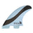 FCS II Carissa Moore PC Tri Fin Set-Blue/Black-Small